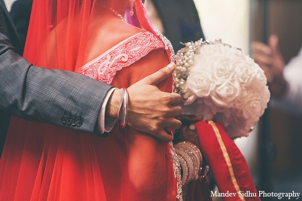 indian wedding sikh ceremony bride groom