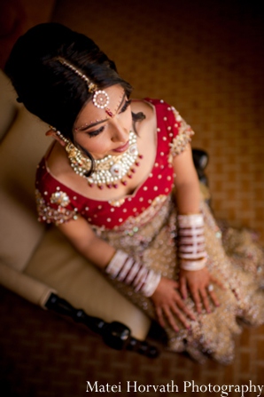 indian wedding bridal hair