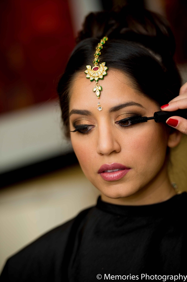 indian wedding bridal hair and makeup ideas
