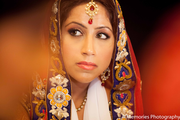 indian wedding bridal makeup look
