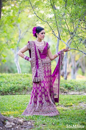 indian bridal fashion reception clothing