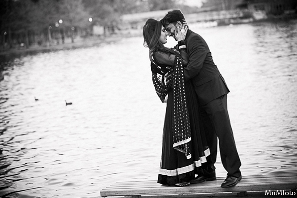 indian wedding engagement photos outdoors