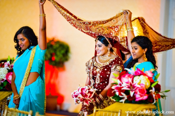 indian wedding ceremony bride