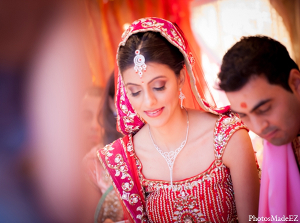 indian wedding bridal fashion jewelry red