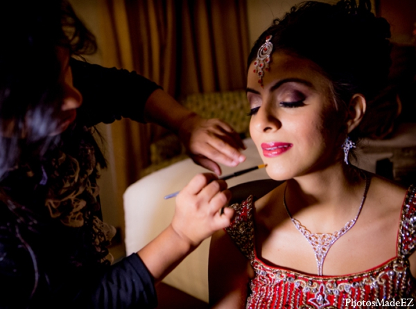 indian wedding bridal hair makeup