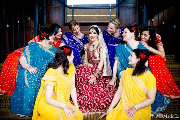 indian wedding bridal fashion bridesmaids