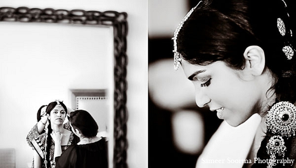 indian wedding bride photography makeup