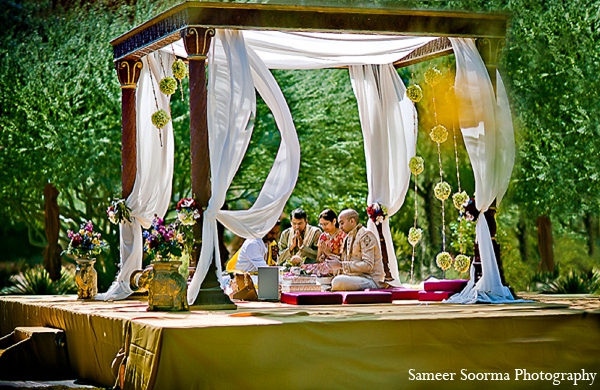 indian wedding mandap groom photography