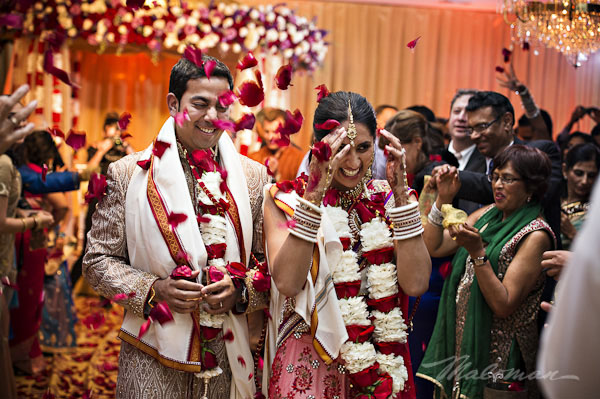 traditonal-indian-wedding-bride-and-groom-aisle-walk