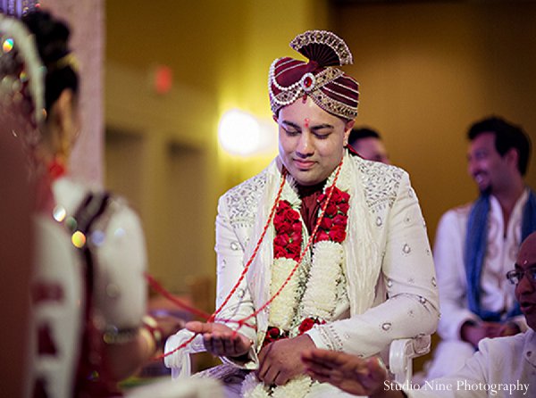indian wedding ceremony groom