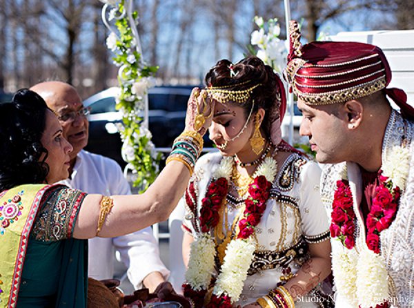 indian wedding portraits ceremony