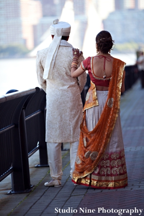 indian-wedding-first-look-portrait-bride-groom