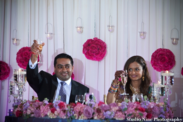 indian-wedding-reception-bride-groom-sweethearts-table
