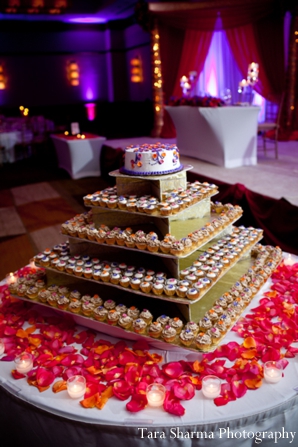 indian wedding reception dessert table