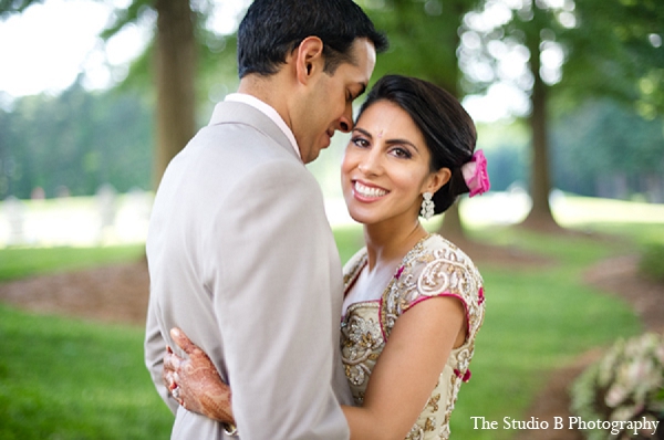 indian wedding bride portraits groom