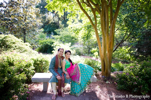 indian wedding sangeet outfit portraits