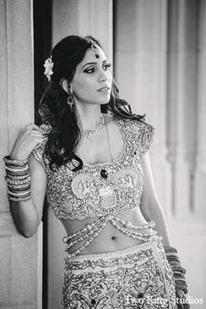 indian wedding bride lengha fashion