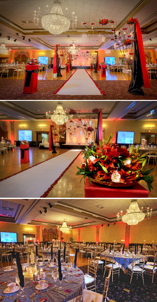 Indian wedding, indian wedding blog, red reception decor 3 copy