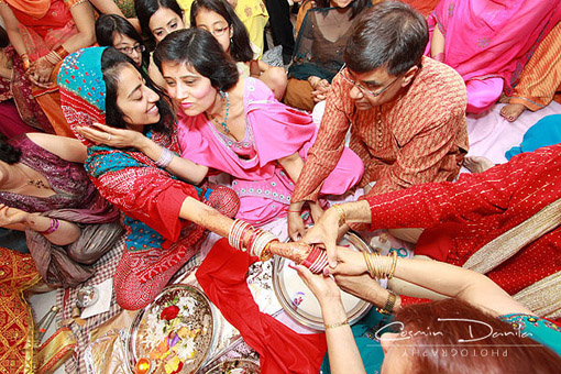 Indian wedding ceremony, maiya 7
