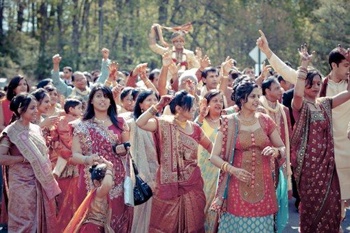 Indian wedding, baraat