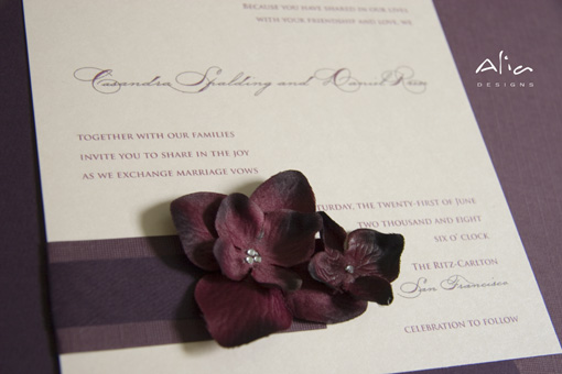 Floral detail, indian wedding, invitation
