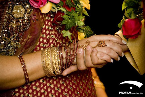 Indian wedding hands