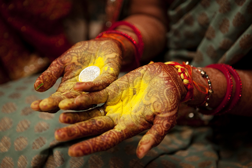 Indian wedding haldi 1