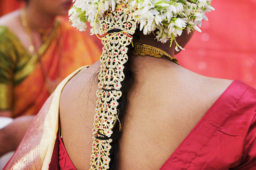 South indian wedding hair 1