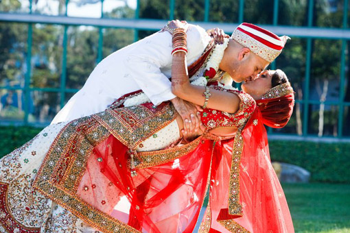 Indian-bride-red-bridal-lengha-Cheryl