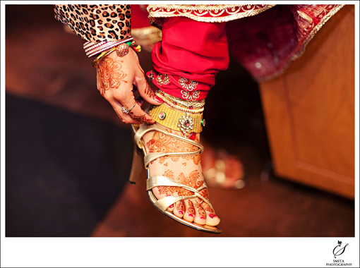 Indian-wedding-Indian-bride-red-lengha-1