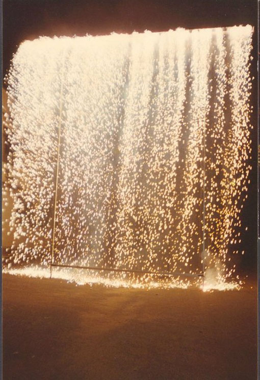 Indian-wedding-fireworks-waterfall