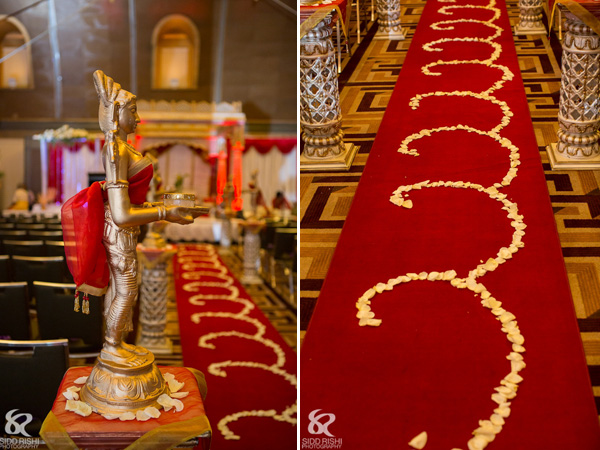 Indian wedding ideas from this fusion Indian wedding.