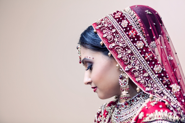 indian bridal hair and makeup ideas for indian wedding ceremony.