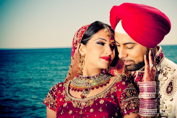 Hair and makeup ideas for traditional indian bride.