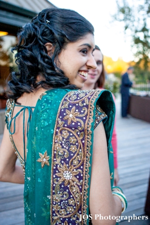 Open back choli wedding lengha for indian bride