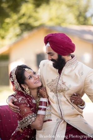 Indian wedding photography ideas with indian bride and groom