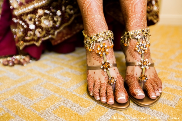 Indian Bride Gets Ready For Indian Wedding by Wedding