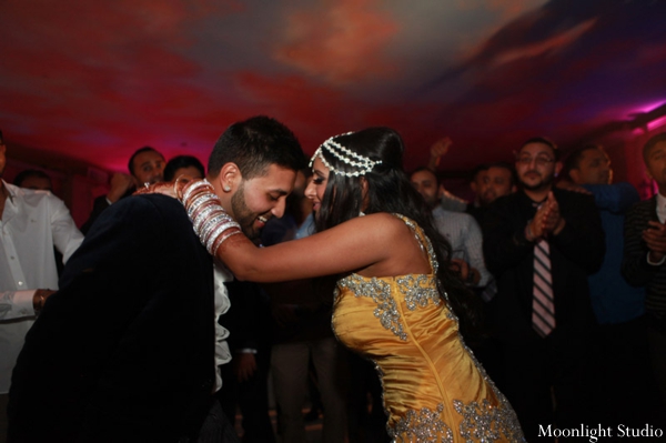 indian-wedding-reception-bride-groom-dancing-dance-floor
