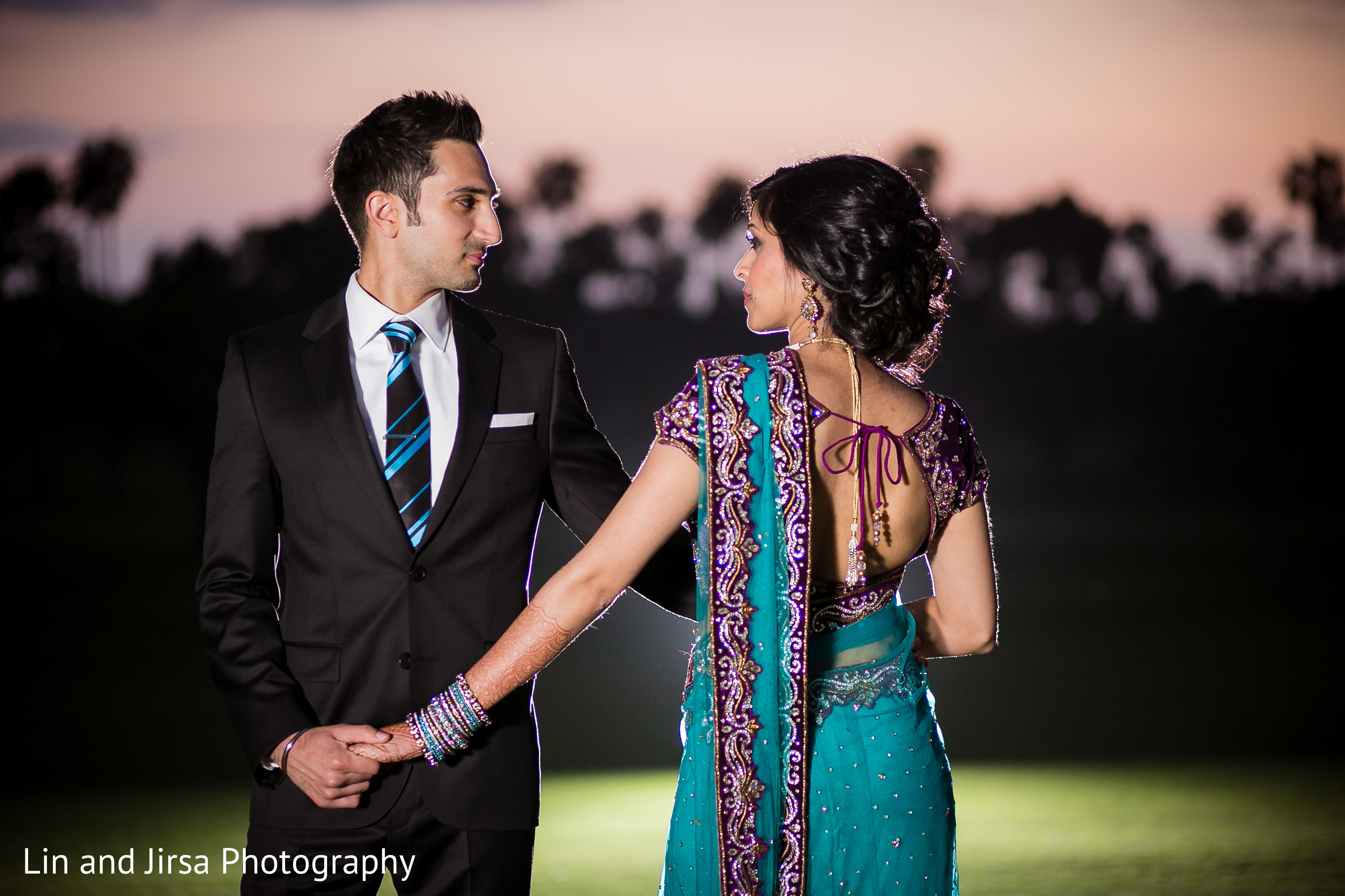 Indian Wedding Reception Dress For Bride And Groom