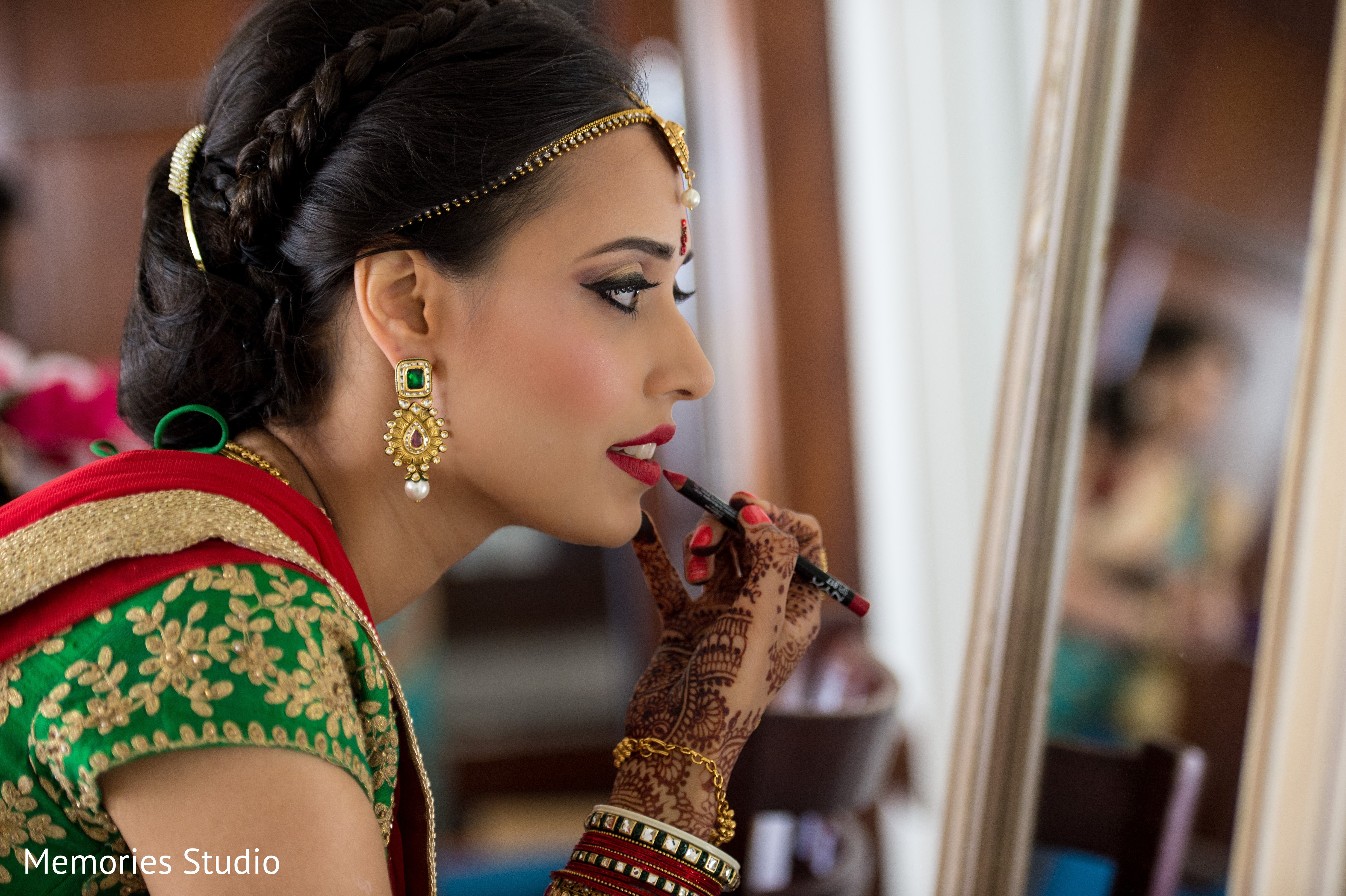 indian wedding hairstyle and makeup | saubhaya makeup