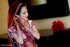 An Indian bride gets ready for wedding day!