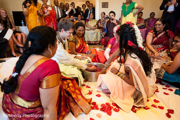 Talambra ceremony in Tampa, FL Indian Fusion Wedding by