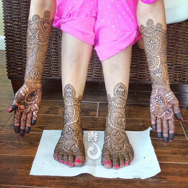 2015 Mehndi Maharani Finalist Hiral Henna