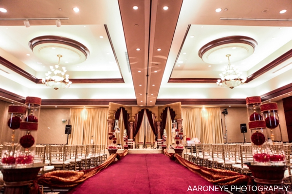 Gorgeous Indian  Wedding  Ceremony With Modern Mandap by 